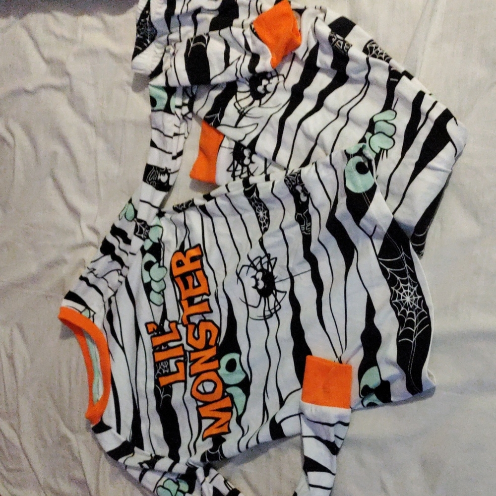 Glow in the dark Halloween kids  pj's